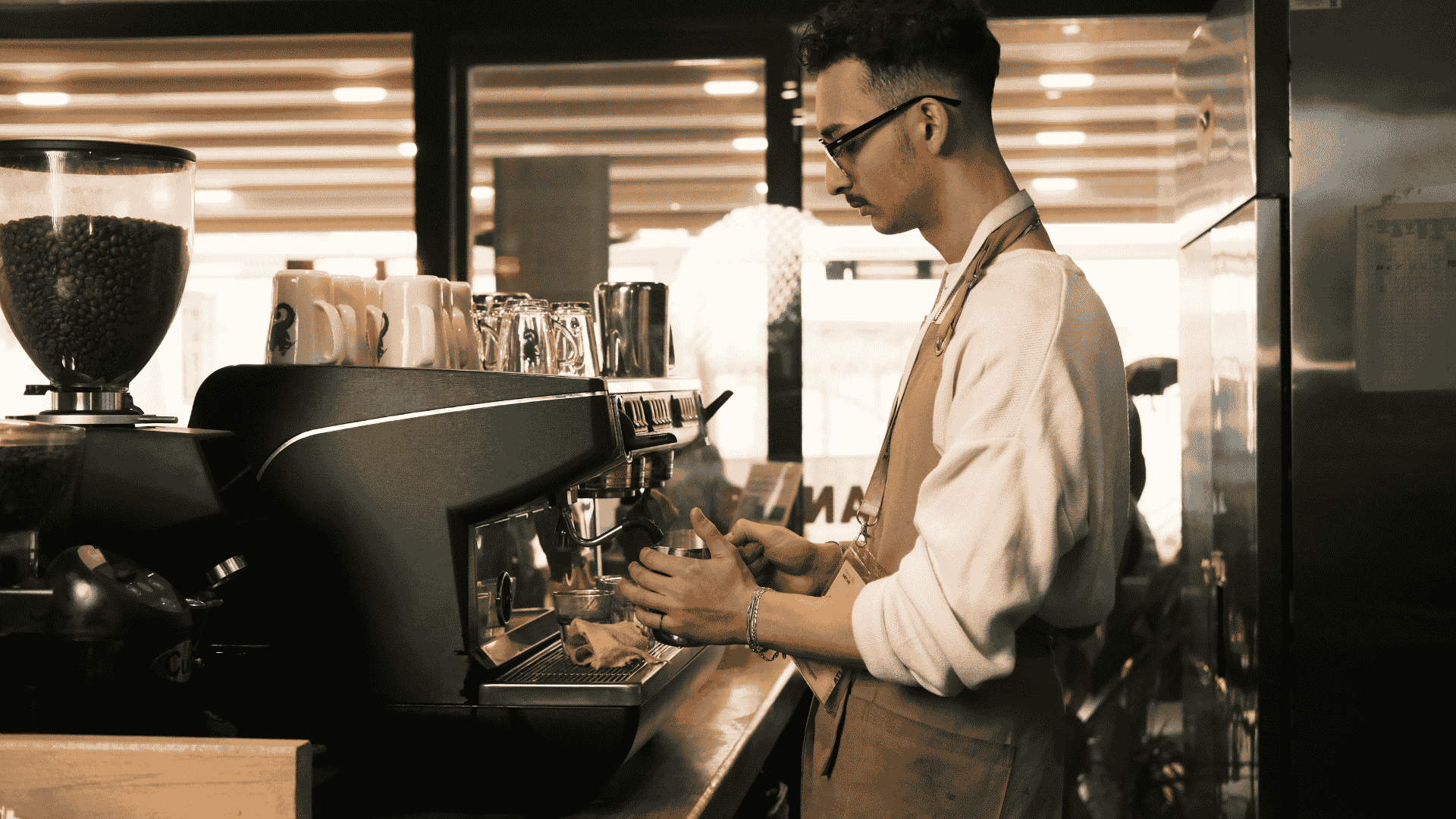 Barista alla Bottega di Montagna